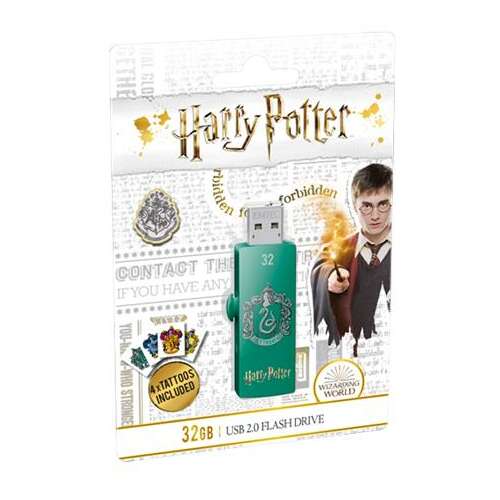 Pendrive, 32GB, USB 2.0, EMTEC "Harry Potter Slytherin"