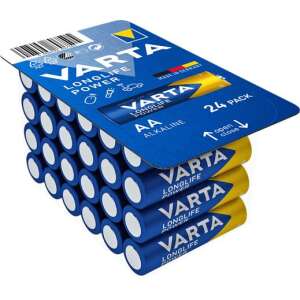24 db-os VARTA Longlife Power AA alkáli elem - Varta Elem