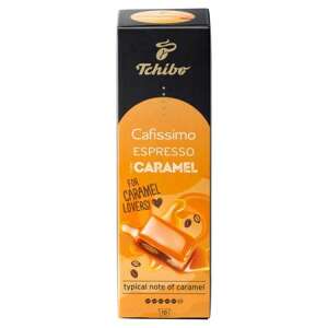 Tchibo Cafissimo Espresso Caramel kávékapszulák, 10 db - Kávépárna & Kávékapszula