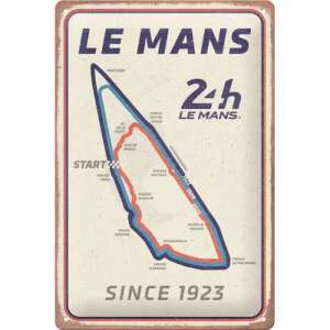 RETRO 24 h Le Mans – Racing Poster - Fémtábla 94303468 