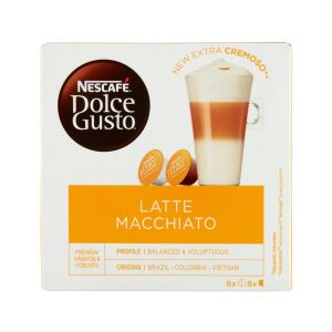 NESCAFÉ Dolce Gusto Latte Macchiato kapszula, 16 adag - Kávépárna & Kávékapszula