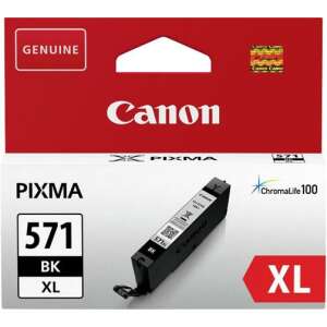 CLI-571XL Tintapatron Pixma MG 5700 Series/6800 Series/7700 Series nyomtatókhoz, CANON, fekete, 11 ml 94303560 