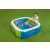 Kids playing in Bestway Inflatable Square Kiddie Pool with Windows