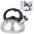 Praktikus 2.5 Liter Stainless Steel Whistling Tea Kettle