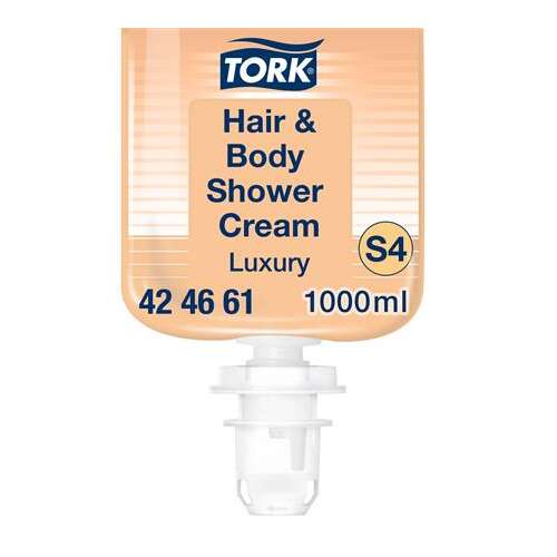 TORK Luxury Folyékony Tusfürdő és Sampon - 1000 ml, S4