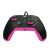 Controller cu Fir PDP Fuse Xbox - Negru și Roz, vedere frontală