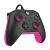 PDP Fuse Kabelgebundener Xbox Controller - Schwarz und Pink, schräge Ansicht
