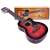 Music 6 brand children's guitar, dark brown color, 6 strings, in box