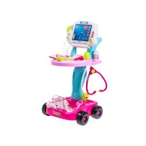 Játék orvosi EKG kocsi tartozékokkal - Rózsaszín színben 35482926 Orvosos játékok