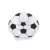 Fotel dmuchany w kształcie piłki nożnej Bestway, 1.14m x 1.12m, dla dzieci, wygodny, czarno-biały
