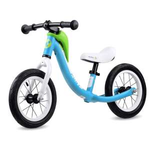 RoyalBaby Pony 12 inch balance bike in blue with white wheels - Royal