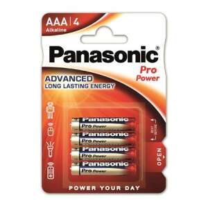 Panasonic Pro Power AAA alkáli elemek, 4 db-os csomag - Panasonic