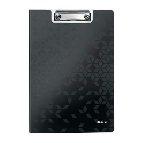 Felírótábla, fedeles, A4, LEITZ "Wow", fekete