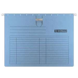 Kék Donau A4 függőmappa fém gyorsfűzővel - Iratrendezés