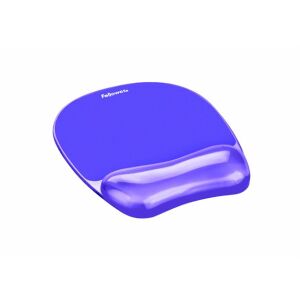 Fellowes Crystal Gel egéralátét csuklótámasszal - Lila - Fellowes