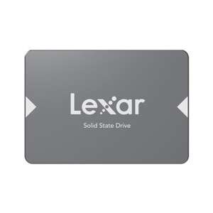 Lexar NS100 256GB 2,5 hüvelykes SATA SSD, elülső nézet - Lexar