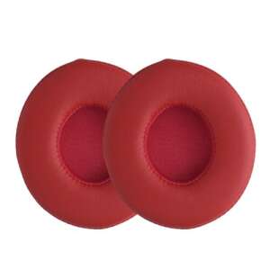 Red ear pads for Beats Solo 2 Wireless and Solo 3 headphones - Headset Accessory