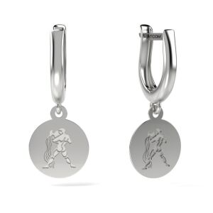 Aquarius Silver Earrings 131506503 - Women's Earring