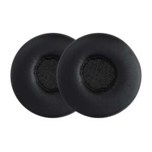 Zastępcze nauszniki do słuchawek przewodowych AKG N60NC, czarne eko-skóra - Zestaw słuchawkowy