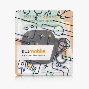 kwmobile SoundPEATS Air 3 czarne silikonowe etui opakowanie - Zestaw słuchawkowy