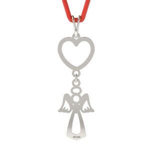 ATCOM Angyal Medál Szívvel - Ezüst - 71-es modell 118731498 - Atcom Jewelry