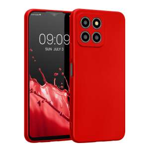 Czerwone silikonowe etui do telefonu Honor X8 5G, X6 i 70 Lite - Artykuły techniczne i elektronika