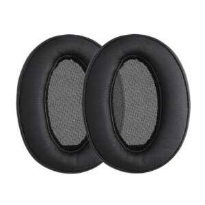 Kwmobile replacement ear pads for Sony WH-H910N headphones, black, eco leather - Headset Accessory