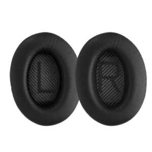 2 Bose QuietComfort fejhallgató fülpárna készlet, Kwmobile, Fekete, Eco-bőr, 44230.01 94391847 