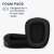 Logitech G933/G633 fejhallgató fülpárnák cseréje, fekete, öko-bőr, habpárnák