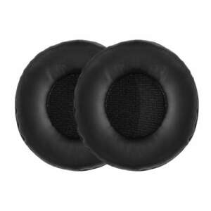 Kwmobile replacement ear pads for AKG K518DJ/K81/K518LE headphones, black, eco-leather - Headset Accessory