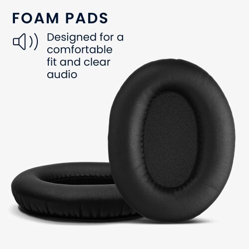 Mpow 059 Csere Fülpárnák - Fekete Eco Bőr