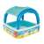Bestway Inflatable Pool with Canopy, 140 x 140 x 114 cm 35484815