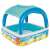 Bestway Inflatable Kids Pool with Sunshade - Angled View