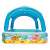 Bestway Inflatable Pool with Sunshade - Close-up of Cartoon Sea Life