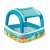 Bestway Inflatable Kids Pool with Sunshade Filled with Water