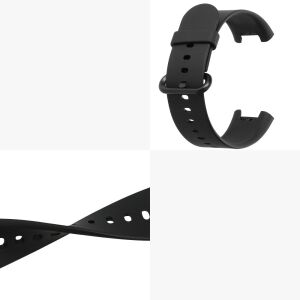 Kwmobile Fekete Szilikon Csere Óraszíj Xiaomi Mi Watch Lite/Redmi Watch okosórához - Okosóra szíj