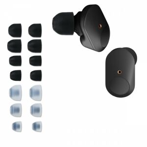 Kwmobile Replacement Earbud Tips for Sony WF-1000XM3/XM4 with Earbud - Headset Accessory