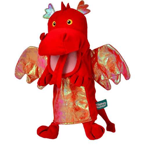 Red dragon hand puppet, Fiesta Crafts