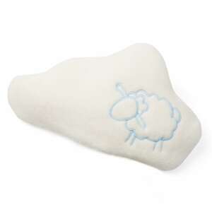 Gruenspecht Norisor 183-00 colic relief heat pad with grape seeds, cloud shaped, white with blue sheep embroidery - Cold-warm therapy