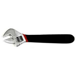 Strend Pro adjustable wrench, 300 mm, with black handle - Hand tool