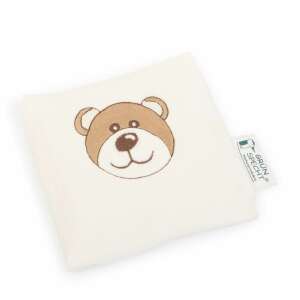 Grunspecht BIO colic relief heat pad with flax seeds and removable cover, teddy bear design - Cold-warm therapy
