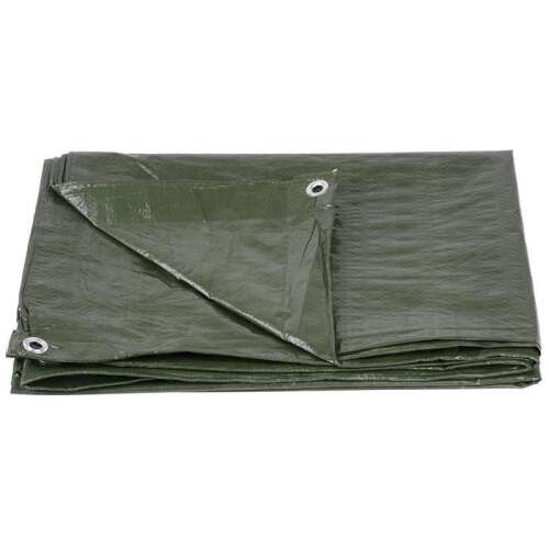 Waterproof Tarpaulin with Rings, 2.9x4.9 m, PE, 65 gsm/nm, 15 nm 94315318