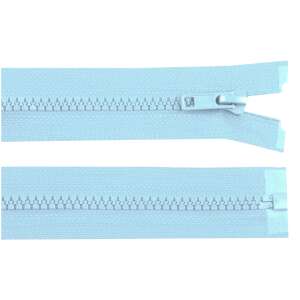 Blue 85cm Chrysalis zipper, 5mm teeth, self-locking slider - Art & Craft