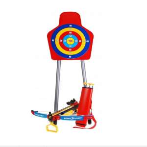 King Sport Archery Set with target, crossbow, arrows and quiver - Toy Gun, Bullet