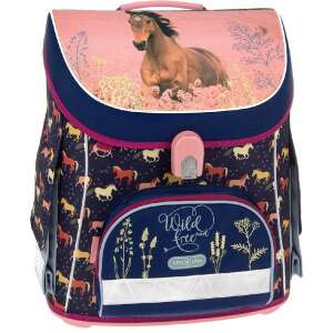 Ghiozdan școlar Ars Una Wild and Free cu design cu cai - Ars Una