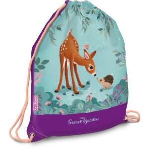 Ars Una My Secret Garden Kordelzugbeutel mit süßem Hirsch- und Igel-Design - Ars Una