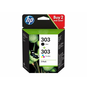 HP 303 Black and Tri-color Ink Cartridge 2-Pack - HP