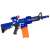 Blaze Storm batériou poháňaná pištoľ s mäkkými projektilmi, modrá, s puškohľadom, pre deti od 8 rokov