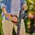 Close-up of Gardena EasyWeed 1800/18V P4A cordless weed remover handle with controls