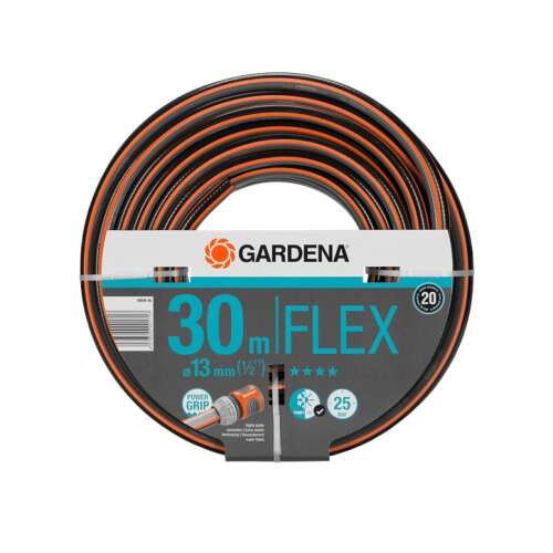 Wąż Gardena Comfort FLEX 30m 13mm (1/2), czarny i pomarańczowy, zapakowany